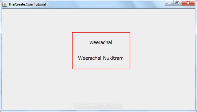 Java GUI Pass Variable / Class Between Frame